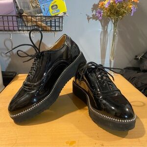 Torrid Black Patent Leather Wide Width Shoes